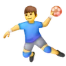 Man Playing Handball Emoji 🤾‍♂️ image - Samsung style