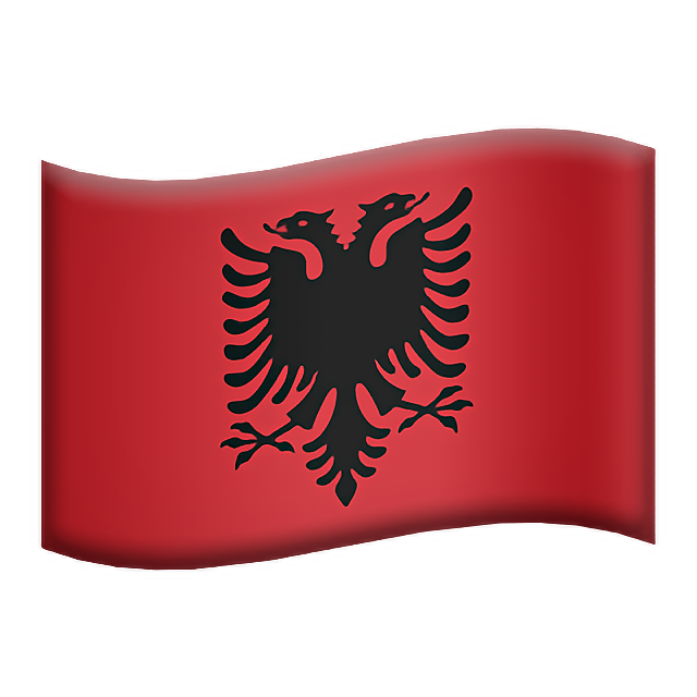 Flag: Albania