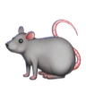 Rat Emoji 🐀 image - Huawei Harmony OS style