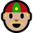 Person With Skullcap: Medium-Light Skin Tone