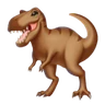 T-Rex Emoji 🦖 image - Huawei Harmony OS style