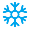 Copo de nieve Emoji ❄ image - Microsoft Classic 2D style