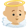 Baby Angel: Medium-Light Skin Tone Emoji 👼🏼 image - Facebook Messenger (2016) style