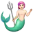 Merman: Light Skin Tone
