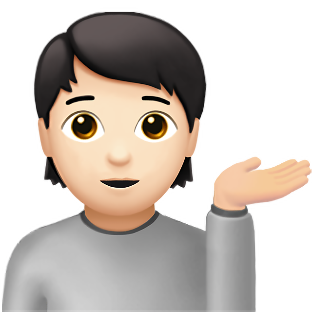 Person Tipping Hand: Light Skin Tone