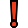 Red Exclamation Mark Emoji ❗ image - Microsoft Windows 10 Segoe UI Emoji style