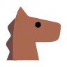 At yüzü Emoji 🐴 image - Tossface style