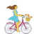 Woman Biking