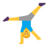 Man Cartwheeling Emoji 🤸‍♂️ image - Microsoft Classic 2D style