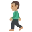 Person Walking: Medium Skin Tone