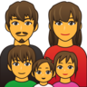 가족 Emoji 👪 image - Emojidex style
