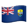 Flag: St. Helena Emoji 🇸🇭 image - Apple style