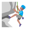 Man Climbing: Medium Skin Tone Emoji 🧗🏽‍♂️ image - Microsoft Classic 2D style