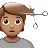 Person Getting Haircut: Medium Skin Tone