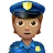Police Officer: Medium Skin Tone