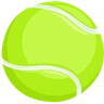 Raqueta de tenis y pelota Emoji 🎾 image - Facebook Messenger (2016) style
