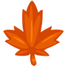 枫叶 Emoji 🍁 image - Facebook Messenger (2016) style