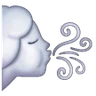 Emoji Szél fúj arc 🌬 image - Samsung style