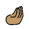 Pinched Fingers: Medium Skin Tone Emoji 🤌🏽 image - OpenMoji style