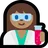 Woman Scientist: Medium Skin Tone