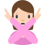 Person Gesturing No
