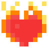 Heart On Fire Emoji ❤️‍🔥 image - SerenityOS style