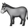 Burro Emoji 🫏 image - Samsung style