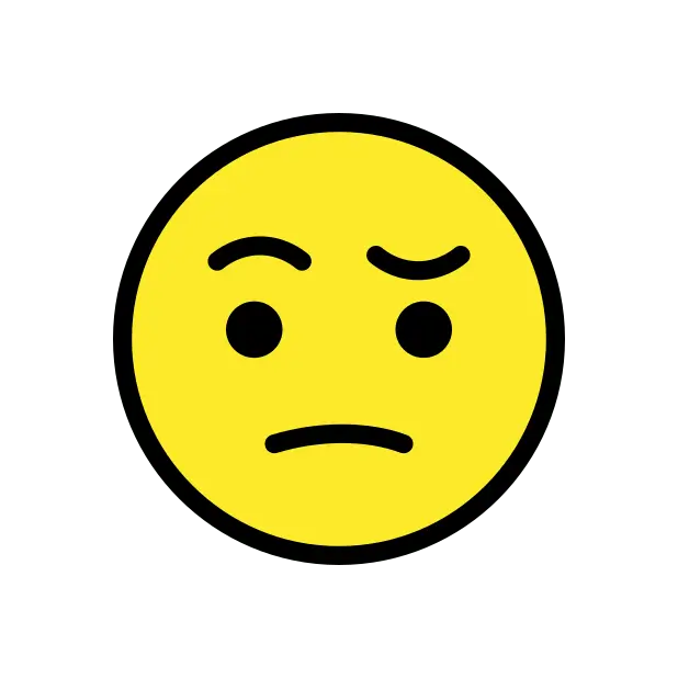 Face With Raised Eyebrow