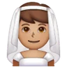 Man With Veil: Medium Skin Tone Emoji 👰🏽‍♂️ image - Samsung style