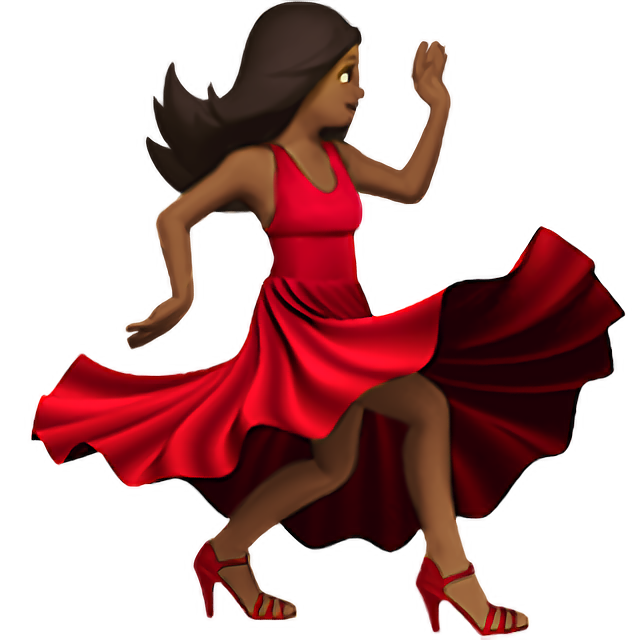 Woman Dancing: Medium-Dark Skin Tone