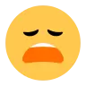 Yorgun yüz Emoji 😩 image - Tossface style