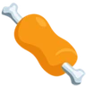 Os à la viande Emoji 🍖 image - Facebook Messenger (2016) style