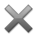 Жирный знак умножения
