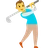 Man Golfing