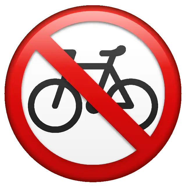 No Bicycles