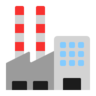 Emoji Fabbrica 🏭 image - Microsoft Classic 2D style