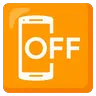 Mobile Phone Off Emoji 📴 image - Google Noto Color Animated style