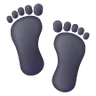Huellas Emoji 👣 image - Samsung style