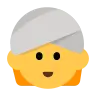 Emoji Uomo con turbante 👳 image - Tossface style