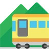 Emoji Ferrovia di montagna 🚞 image - Skype style