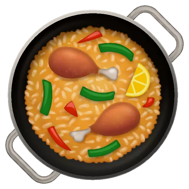 Shallow Pan Of Food