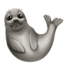 Phoque chien de mer Emoji 🦭 image - Huawei Harmony OS style