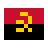 Flag: Angola