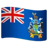 Flag: South Georgia & South Sandwich Islands Emoji 🇬🇸 image - WhatsApp style