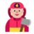 Firefighter: Medium-Light Skin Tone