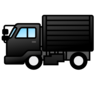 黒いトラック ⛟ image - Emojidex style
