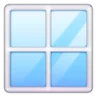Window Emoji 🪟 image - Samsung style