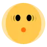 Sallanan Yüz Emoji 🫨 image - Tossface style