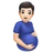 Pregnant Man: Light Skin Tone