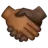 Handshake: Medium-Dark Skin Tone, Dark Skin Tone